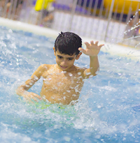 رینگ آب پاش استخر کودک